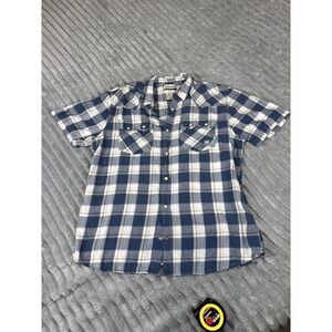 Ariat Men's Large Harter Retro SS Peral Snap Western button Shirt